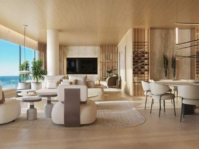 Apartamento com 4 Suítes e 3 Vagas de Garagem no Brava Concetto