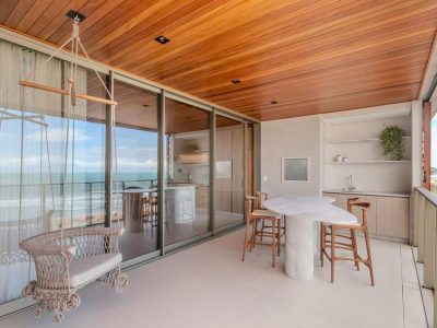 Apartamento Mobiliado Frente Mar com 4 Suítes na Praia Brava