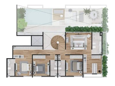 Cobertura Duplex com Vista Mar no Vero Praia Brava