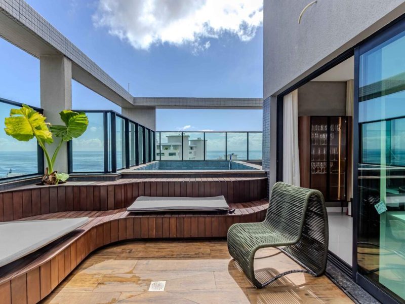 Cobertura Duplex Mobiliada na Praia Brava em Itajaí/Sc