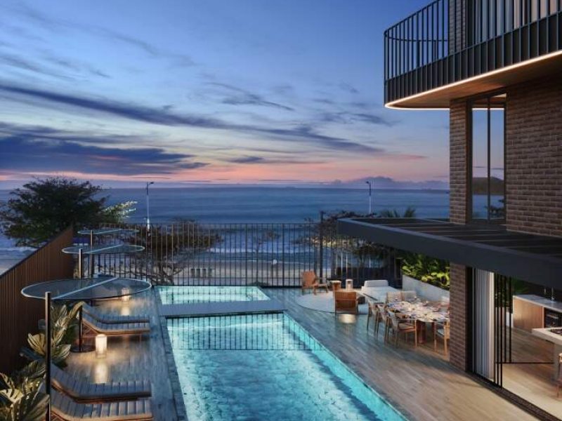 Apartamento Frente Mar em Cabeçudas, Itajaí/Sc