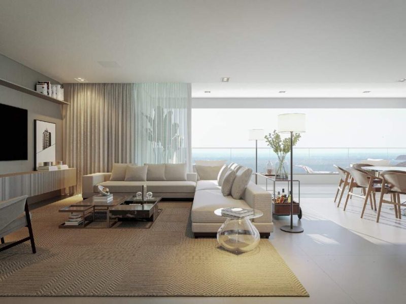 Apartamento com 4 Suítes e Vista para a Beira Rio em Itajaí