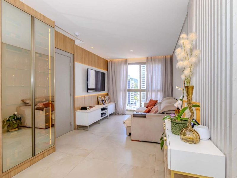 Apartamento Mobiliado à Venda com 3 Quartos no Lotisa Classic na Fazenda