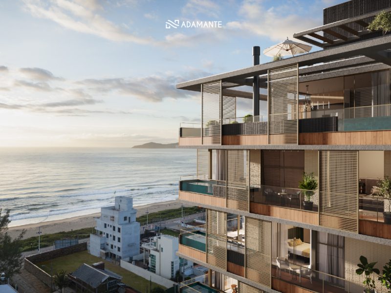 Apartamento com 3 Suítes e Piscina Privativa na Praia Brava