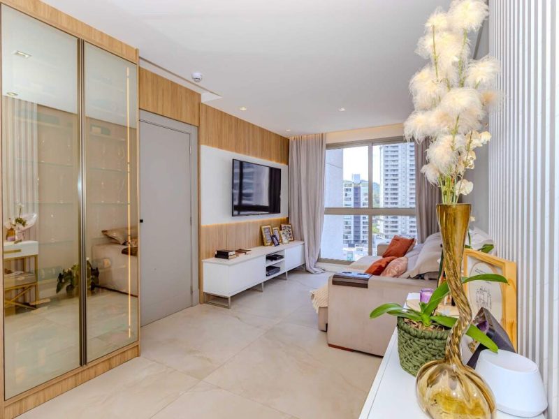 Apartamento Mobiliado à Venda com 3 Quartos no Lotisa Classic na Fazenda